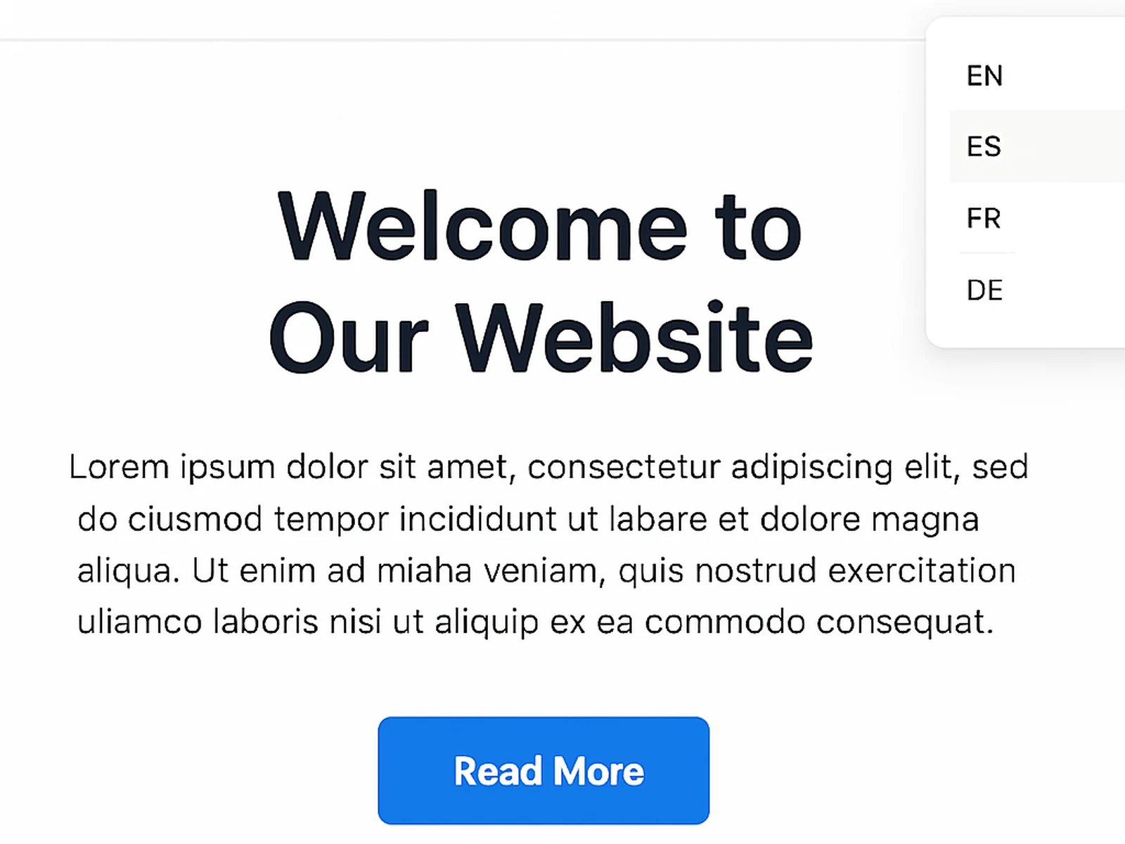 Website & App Localization